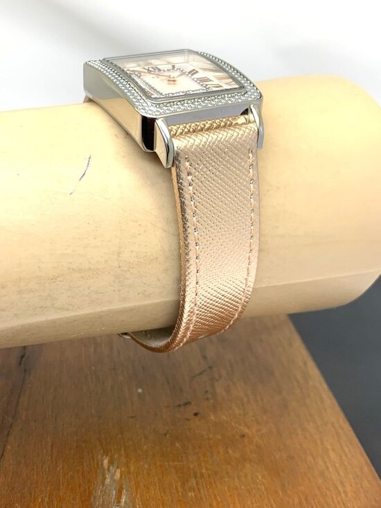GV2 by Gevril Women\'s Watch 12302 Swiss Quartz Mother of Pearl Leather 27.5mm main image 12